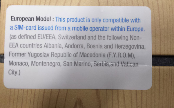 Samsungin lynvlys: ulkomailta ostettu Galaxy Note 3 ei vlttmtt toimi kotimaisen SIM-kortin kanssa (pivitetty)